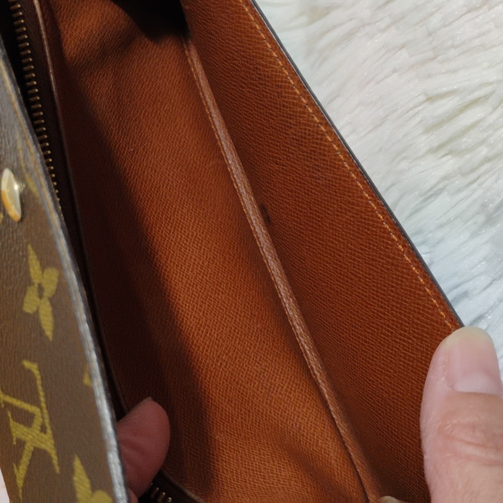 Authentic Louis Vuitton Pouchette Porte Monnaie Credit Long Wallet & Box - Picture 11 of 16